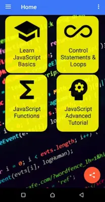 Javascript Language android App screenshot 0